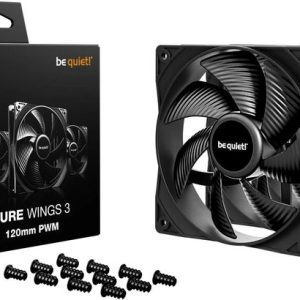 Ventilador Gabinete PC BE QUIET Pure Wings 3 14x14x2.5 cm Pack x3