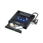 Grabadora Externa Portátil CD/DVD UNITEK T1037A01 - Imagen 3