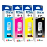Pack 4 Tintas EPSON T544 Black Cyan Magenta Yellow - Imagen 2