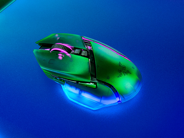 Mouse Inalámbrico RAZER Basilisk V3 Pro Phantom Green Edition RF y BT 4 Mouse Inalámbrico RAZER Basilisk V3 Pro Phantom Green Edition RF y BT - Imagen 4