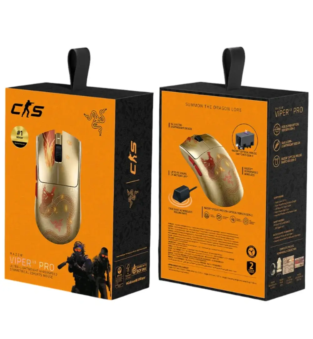 Mouse Inalámbrico RAZER Viper V.3 Pro Control Strike Edition RF 2 Mouse Inalámbrico RAZER Viper V.3 Pro Control Strike Edition RF - Imagen 2