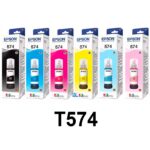 Pack de 6 tintas EPSON T574 - Imagen 2